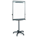 MasterVision Tripod Extension Bar Magnetic Dry-Erase Easel, 69" to 78" High, Black/Silver