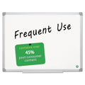 MasterVision Earth Gold Ultra Magnetic Dry Erase Boards, 48 x 72 White, Aluminum Frame