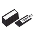MasterVision Data Card Replacement Sheet, 8.5 x 11 Sheets, Perforated at 1", Assorted, 10/Pack