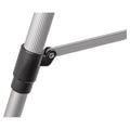 MasterVision Telescoping Tripod Display Easel, Adjusts 35" to 64" High, Metal, Silver