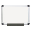 MasterVision Value Melamine Dry Erase Board, 18 x 24, White, Aluminum Frame