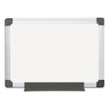 MasterVision Value Melamine Dry Erase Board, 18 x 24, White, Aluminum Frame