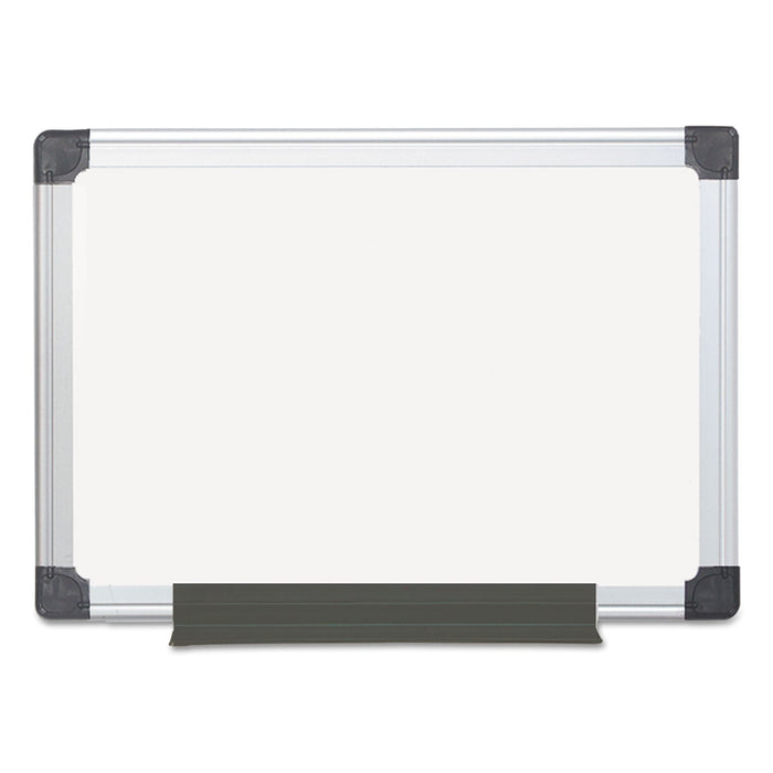 MasterVision Value Melamine Dry Erase Board, 18 x 24, White, Aluminum Frame