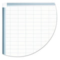 MasterVision Grid Planning Board w/ Accessories, 1 x 2 Grid, 72 x 48, White/Silver