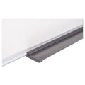 MasterVision Value Melamine Dry Erase Board, 48 x 96, White, Aluminum Frame