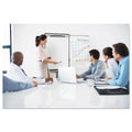 MasterVision Tripod Extension Bar Magnetic Dry-Erase Easel, 69" to 78" High, Black/Silver