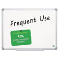 MasterVision Earth Gold Ultra Magnetic Dry Erase Boards, 24 x 36, White, Aluminum Frame