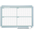 MasterVision 4 Month Planner, 36x24, Aluminum Frame