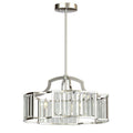 EasyLITE 4-Light Satin Nickel Convertible Semi Flush Mount Pendant 29345-HB by Vanessa Jane