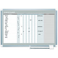MasterVision In-Out Magnetic Dry Erase Board, 36x24, Silver Frame