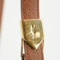 YSL Saint Laurent Leather Crossbody Bag Brown #2736 by Bolt Boutique