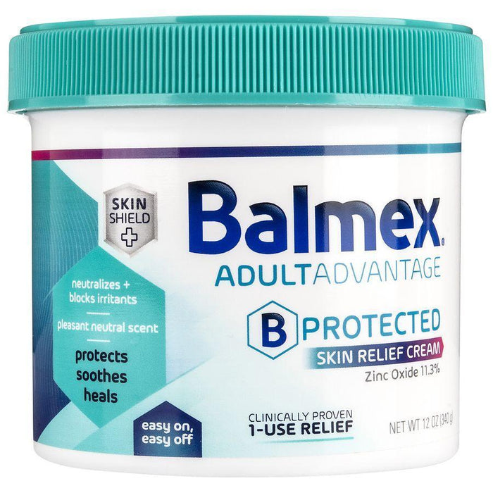 Balmex Adult Care Rash Cream – 12 oz (340g) by Pasteur Pharmacy