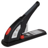 Universal Heavy-Duty Stapler, 200-Sheet Capacity, Black/Graphite/Red