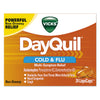 Vicks DayQuil Cold and Flu LiquiCaps, 24/Box, 24 Boxes/Carton