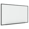 MasterVision Interactive Magnetic Dry Erase Board, 90 x 52 7/10 x 4 1/5, White/Black Frame