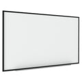 MasterVision Interactive Magnetic Dry Erase Board, 90 x 52 7/10 x 4 1/5, White/Black Frame