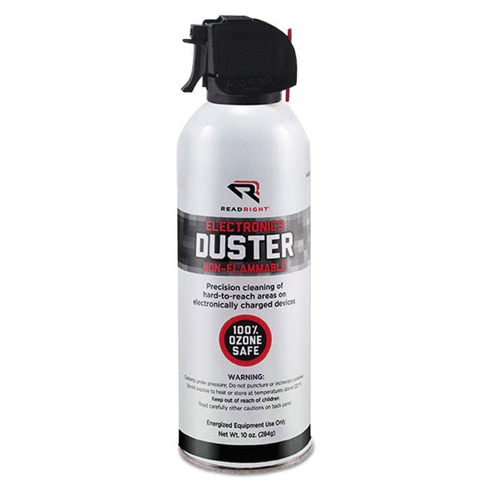 Read Right OfficeDuster Air Duster, 10 oz Can