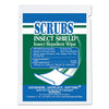 SCRUBS Insect Shield Insect Repellent Wipes, 8 x 10, Floral, 100/Carton