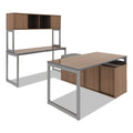 Alera Reversible Laminate Table Top, Rectangular, 59.38w x 29.5d, Espresso/Walnut
