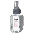 GOJO Clear and Mild Foam Handwash Refill, For ADX-7 Dispenser, Fragrance-Free, 700 mL, Clear, 4/Carton