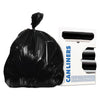 AccuFit Linear Low Density Can Liners with AccuFit Sizing, 44 gal, 0.9 mil, 37" x 50", Black, 100/Carton