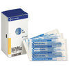 First Aid Only SmartCompliance Blue Metal Detectable Bandages, Knuckle, 1 x 3, 20/Box