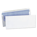 Universal Self-Seal Security Tint Business Envelope, #10, Square Flap, Self-Adhesive Closure, 4.13 x 9.5, White, 500/Box