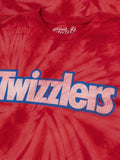 Retro Twizzlers Tie Dye T-Shirt - Red Spider Tie Dye by Tee Luv