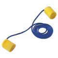 3M E-A-R Classic Earplugs, Corded, PVC Foam, Yellow, 200 Pairs/Box