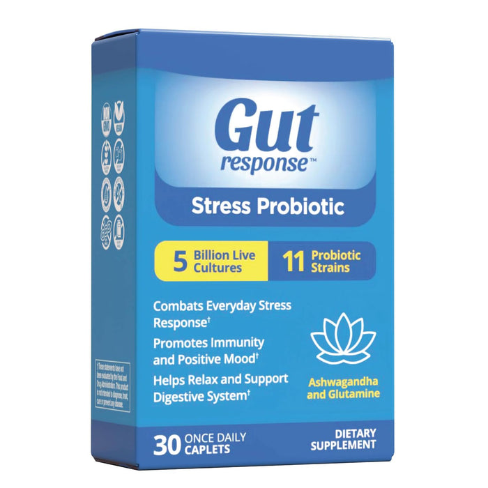 Gut Response Stress Probiotic Caplets by Pasteur Pharmacy