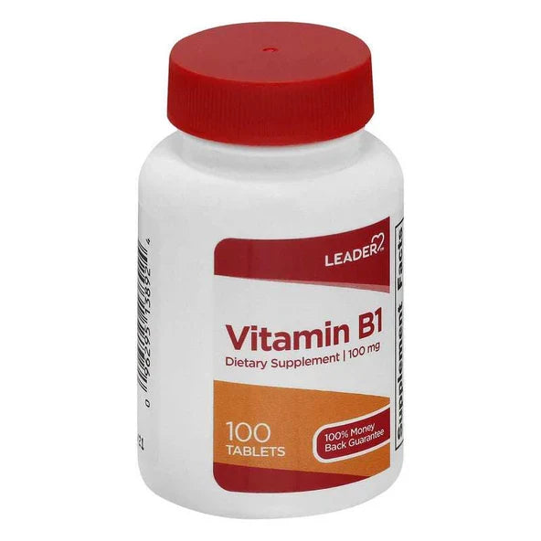 Leader® Vitamin B-1 100mg tablets 10 0ct by Pasteur Pharmacy