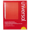 Universal Top-Load Poly Sheet Protectors, Economy, Letter, 100/Box