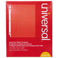 Universal Top-Load Poly Sheet Protectors, Economy, Letter, 100/Box