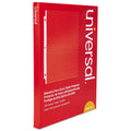 Universal Standard Sheet Protector, Standard, 8.5 x 11, Clear, Non-Glare, 100/Box