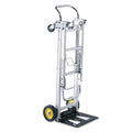 Safco HideAway Convertible Truck, 250 lb to 400 lb Capacity, 15.5 x 43 x 36, Aluminum