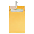 Quality Park Redi-Strip Kraft Expansion Envelope, #13 1/2, Square Flap, Redi-Strip Adhesive Closure, 10 x 13, Brown Kraft, 25/Pack