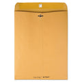 Quality Park Park Ridge Kraft Clasp Envelope, #97, Square Flap, Clasp/Gummed Closure, 10 x 13, Brown Kraft, 100/Box