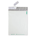 Quality Park Redi-Strip Poly Mailer, #4, Square Flap with Perforated Strip, Redi-Strip Adhesive Closure, 10 x 13, White, 100/Pack
