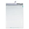 Quality Park Redi-Strip Poly Mailer, #6, Square Flap, Redi-Strip Adhesive Closure, 14 x 19, White, 100/Pack