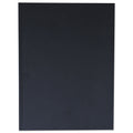 Universal Casebound Hardcover Notebook, 1 Subject, Wide/Legal Rule, Black Cover, 10.25 x 7.63, 150 Sheets