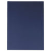 Universal Casebound Hardcover Notebook, 1 Subject, Wide/Legal Rule, Dark Blue Cover, 10.25 x 7.63, 150 Sheets