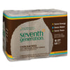 Seventh Generation Natural Unbleached 100% Recycled Paper Kitchen Towel Rolls, 2-Ply, 11 x 9, 120/Roll, 6 Rolls/Pack