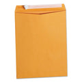 Universal Peel Seal Strip Catalog Envelope, #13 1/2, Square Flap, Self-Adhesive Closure, 10 x 13, Natural Kraft, 100/Box