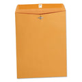 Universal Kraft Clasp Envelope, #93, Square Flap, Clasp/Gummed Closure, 9.5 x 12.5, Brown Kraft, 100/Box