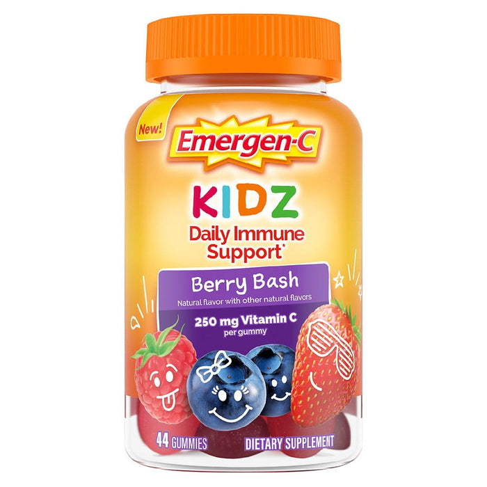 Emergen-C Kidz Immune Support Gummies Berry Bash 44Ct by Pasteur Pharmacy