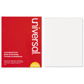Universal Laminating Pouches, 3 mil, 9" x 11.5", Matte Clear, 100/Box