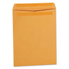 Universal Self-Stick Open End Catalog Envelope, #13 1/2, Square Flap, Self-Adhesive Closure, 10 x 13, Brown Kraft, 250/Box