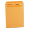 Universal Self-Stick Open End Catalog Envelope, #12 1/2, Square Flap, Self-Adhesive Closure, 9.5 x 12.5, Brown Kraft, 250/Box