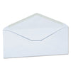 Universal Open-Side Business Envelope, #10, Monarch Flap, Gummed Closure, 4.13 x 9.5, White, 250/Carton