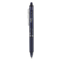 Pilot FriXion Clicker Erasable Gel Pen, Retractable, Fine 0.7 mm, Navy Ink, Navy Barrel